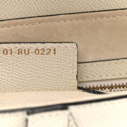 Christian Dior Grained Calfskin Saddle Bag White 7 of 18