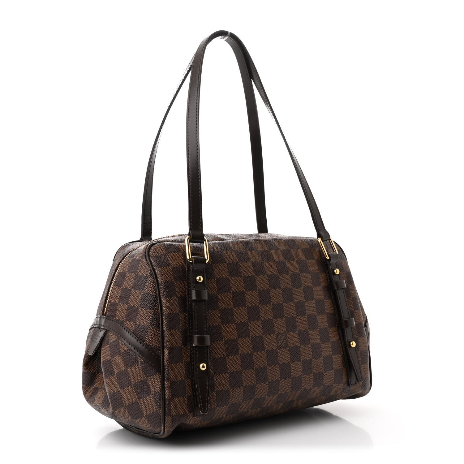 Louis Vuitton Damier Ebene Rivington GM 3 of 10