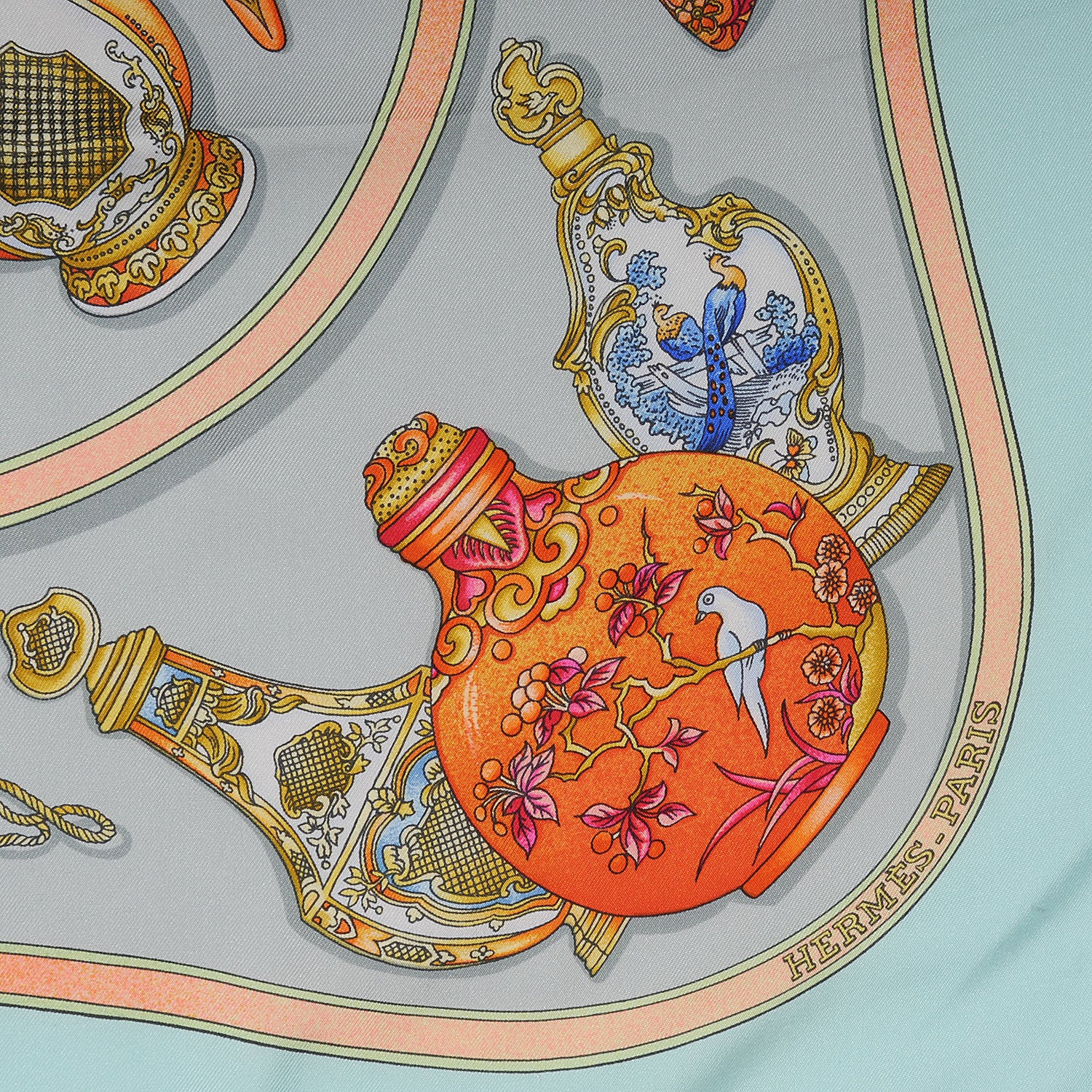 Hermes Silk Qu Importe Le Flacon Scarf 90 4 of 5