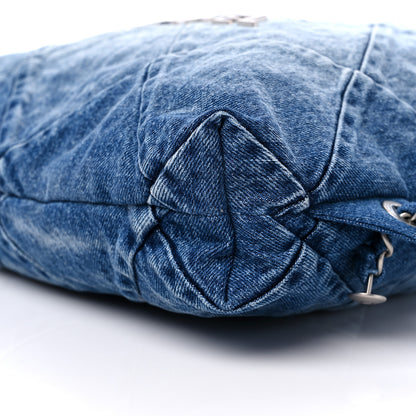 Chanel Denim Quilted Chanel 22 Backpack Blue 9 of 9