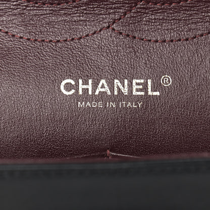 Chanel Lambskin Quilted Jumbo Double Flap Black 6 of 19