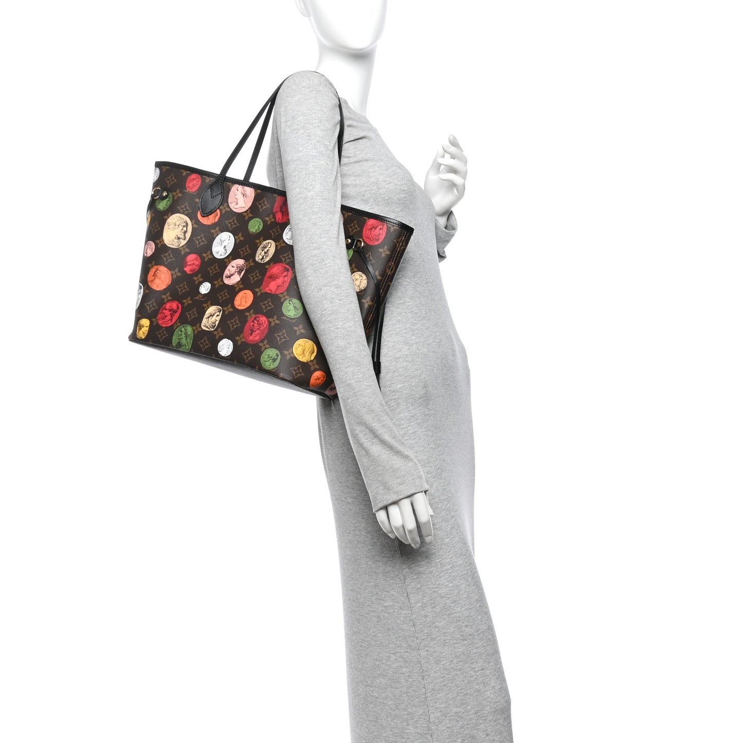 X Fornasetti Monogram Cameo Neverfull MM