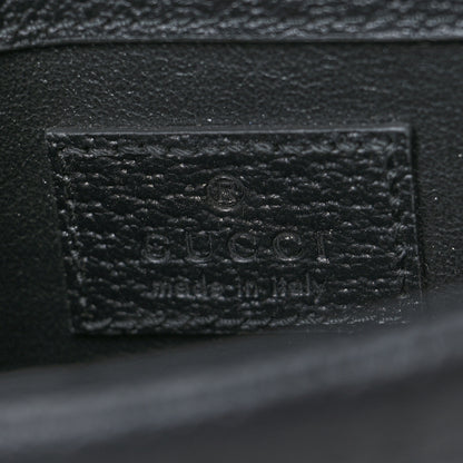 Gucci Jacquard Black Denim GG Monogram Super Mini Dionysus Shoulder Bag Black Ivory 6 of 10