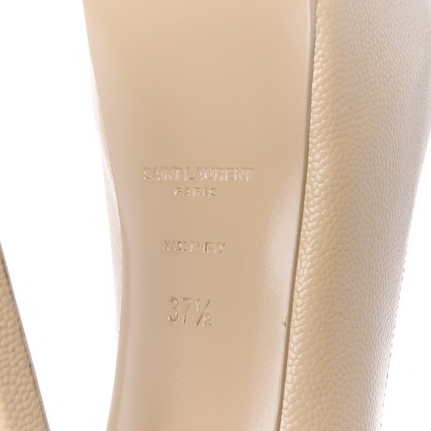 Vernigolf Tribute Two 105 Platform Pumps 37.5 Nude Powder