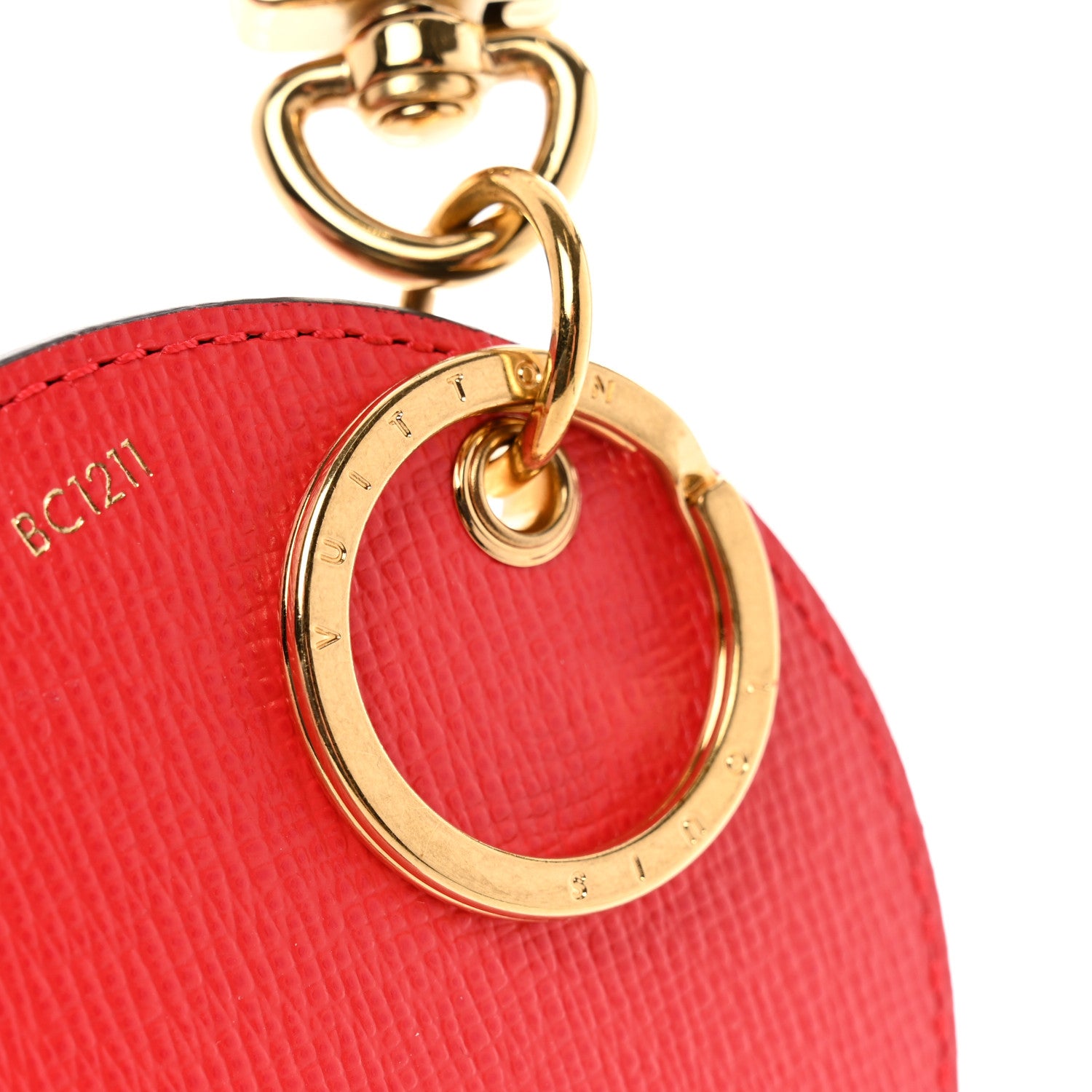 Louis Vuitton Monogram 2021 Christmas Animation London Bag Charm Key Ring Red 5 of 5