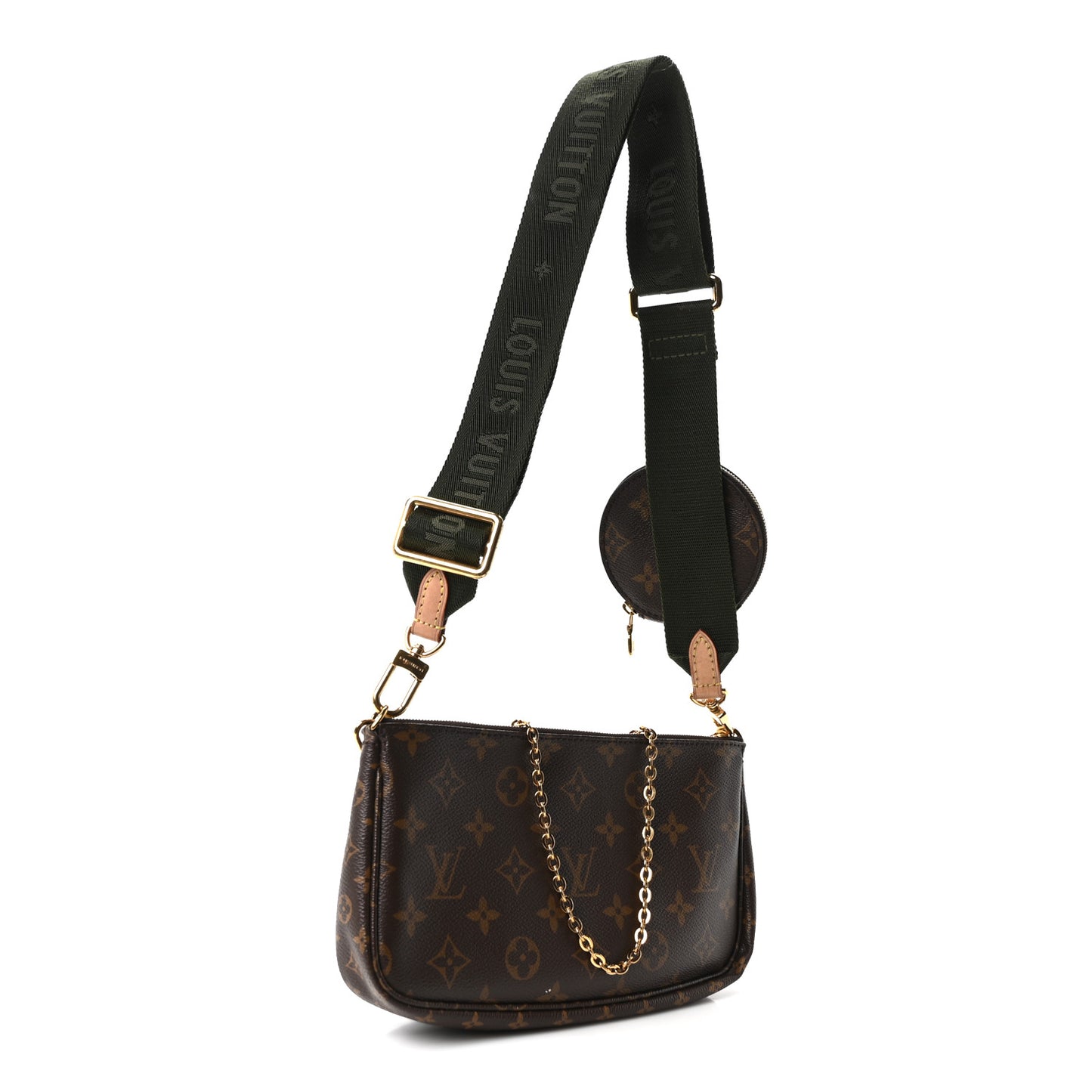 Monogram Multi Pochette Accessories Kaki