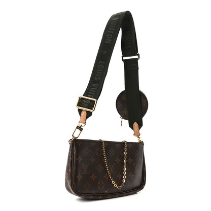 Louis Vuitton Monogram Multi Pochette Accessories Kaki 3 of 10