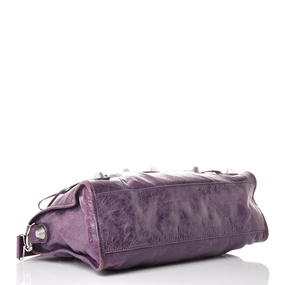 Balenciaga Agneau Giant 21 Silver Hardware City Raisin 5 of 23