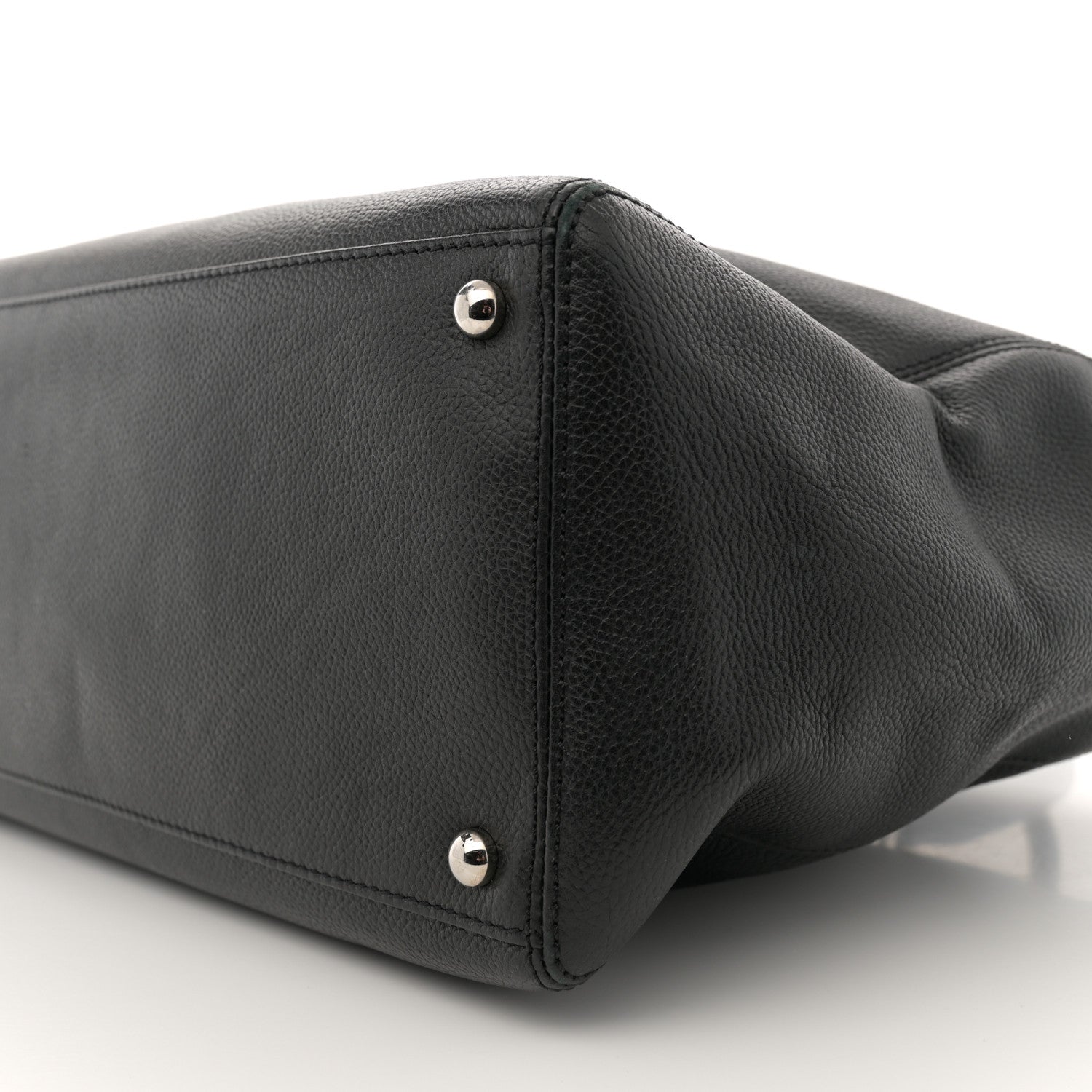 Chanel Calfskin Cerf Executive Shopper Tote Black 11 of 14