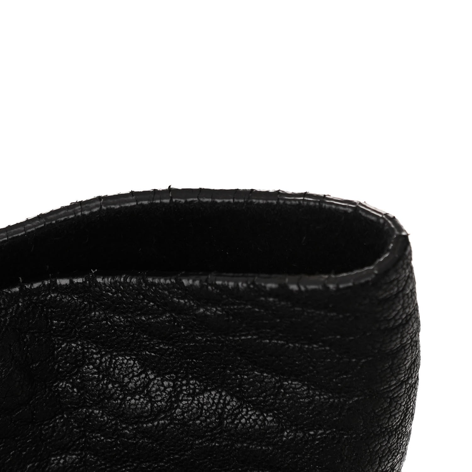 Celine Shrunken Lambskin All Soft Shoulder Bag Black 11 of 14