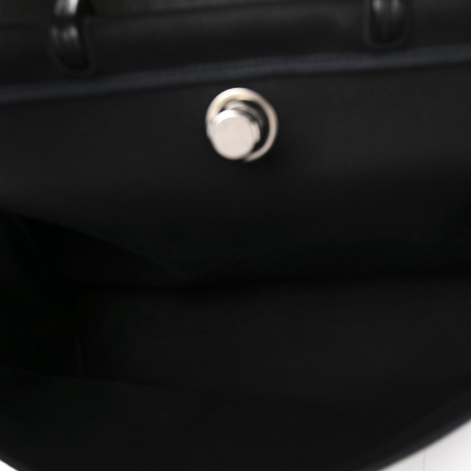 Hermes Toile Vache Calfskin Herbag 39 MM Black 5 of 10