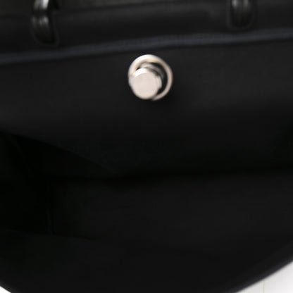 Hermes Toile Vache Calfskin Herbag 39 MM Black 5 of 10