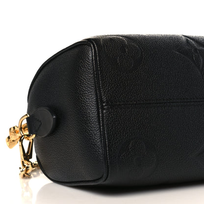 Louis Vuitton Empreinte Monogram Giant Speedy Bandouliere 20 Black 7 of 8