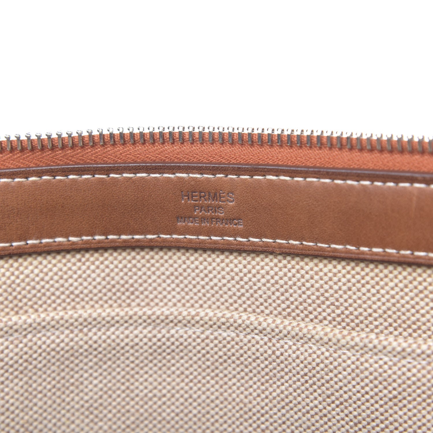 Hermes Toile Mira Ganges Tote Natural Multicolor 7 of 17
