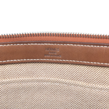 Hermes Toile Mira Ganges Tote Natural Multicolor 7 of 17