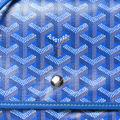 Goyard Goyardine Plumet Wallet Clutch Sky Blue 7 of 9
