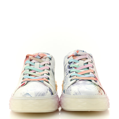 Jimmy Choo x SAILOR MOON Nappa Womens Diamond Light Maxi Sneakers 39 Multicolor White 3 of 10