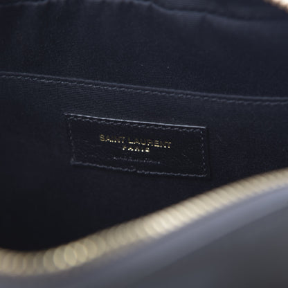 Saint Laurent Calfskin Matelasse Monogram Lou Camera Bag Military Olive 6 of 10