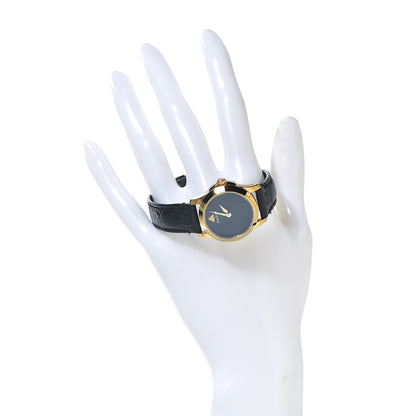 Gucci Stainless Steel Calfskin 27mm G-Timeless Quartz Watch Black 2 of 10