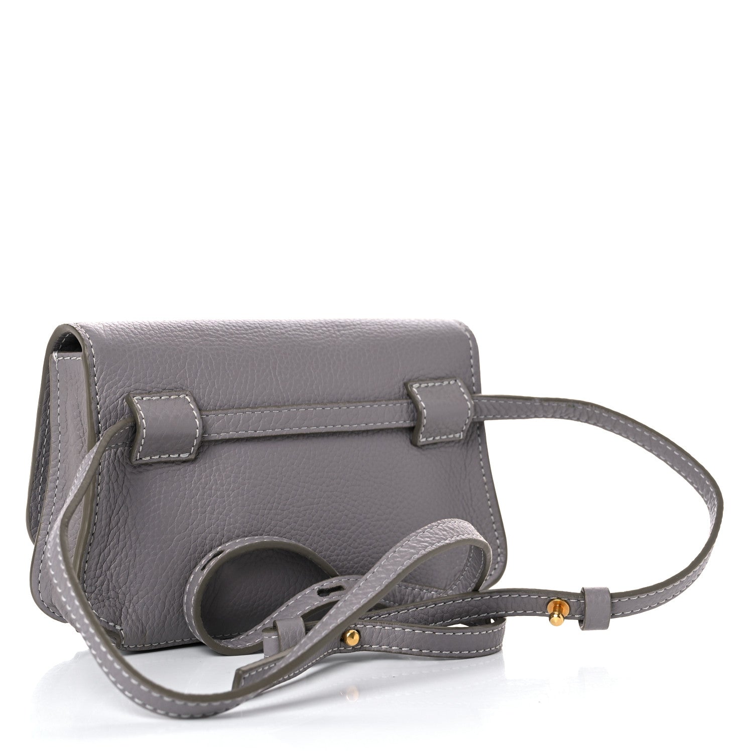 Chloe Calfskin Marcie Convertible Belt Bag Cashmere Grey 3 of 12