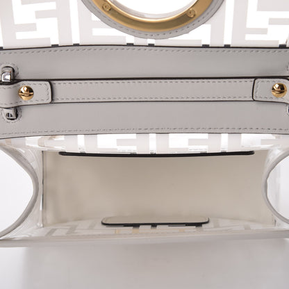 Fendi TPU FF Vitello Century F is Fendi Small Kan I Shoulder Bag White 7 of 11