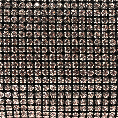 Alexander Wang Mesh Crystal Rhinestone Mini Heiress Pouch Sandstone 7 of 10