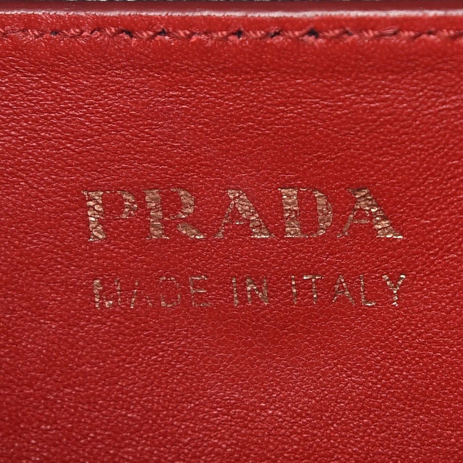 Prada Saffiano Cuir Large Double Bag Black Fuoco 10 of 18
