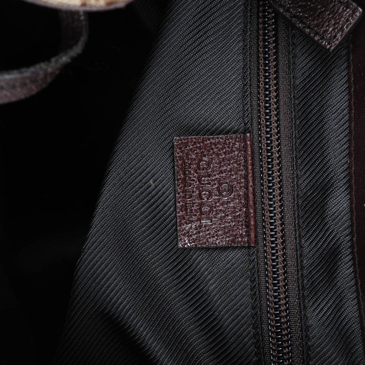 Monogram Backpack Dark Brown