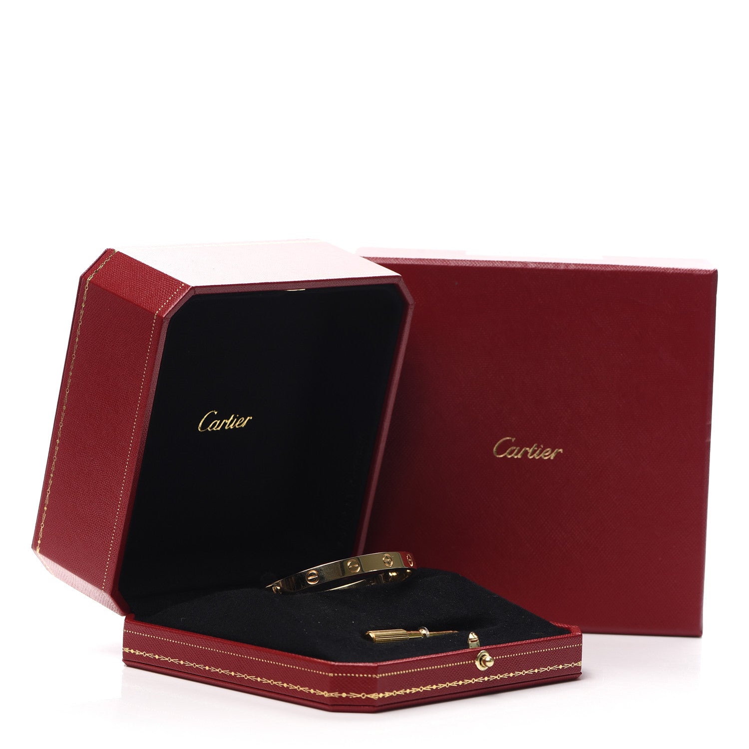 Cartier 18K Yellow Gold LOVE Bracelet 17 7 of 7