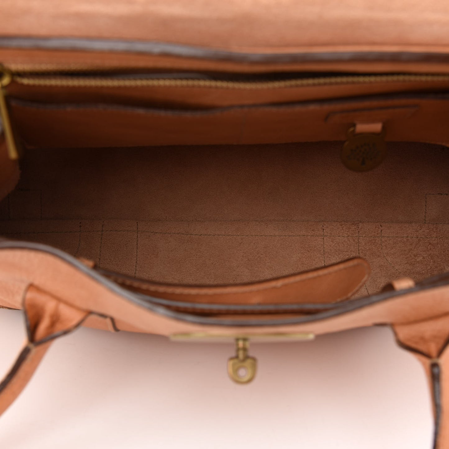 Grained Calfskin Tooled Darwin Bayswater Oak