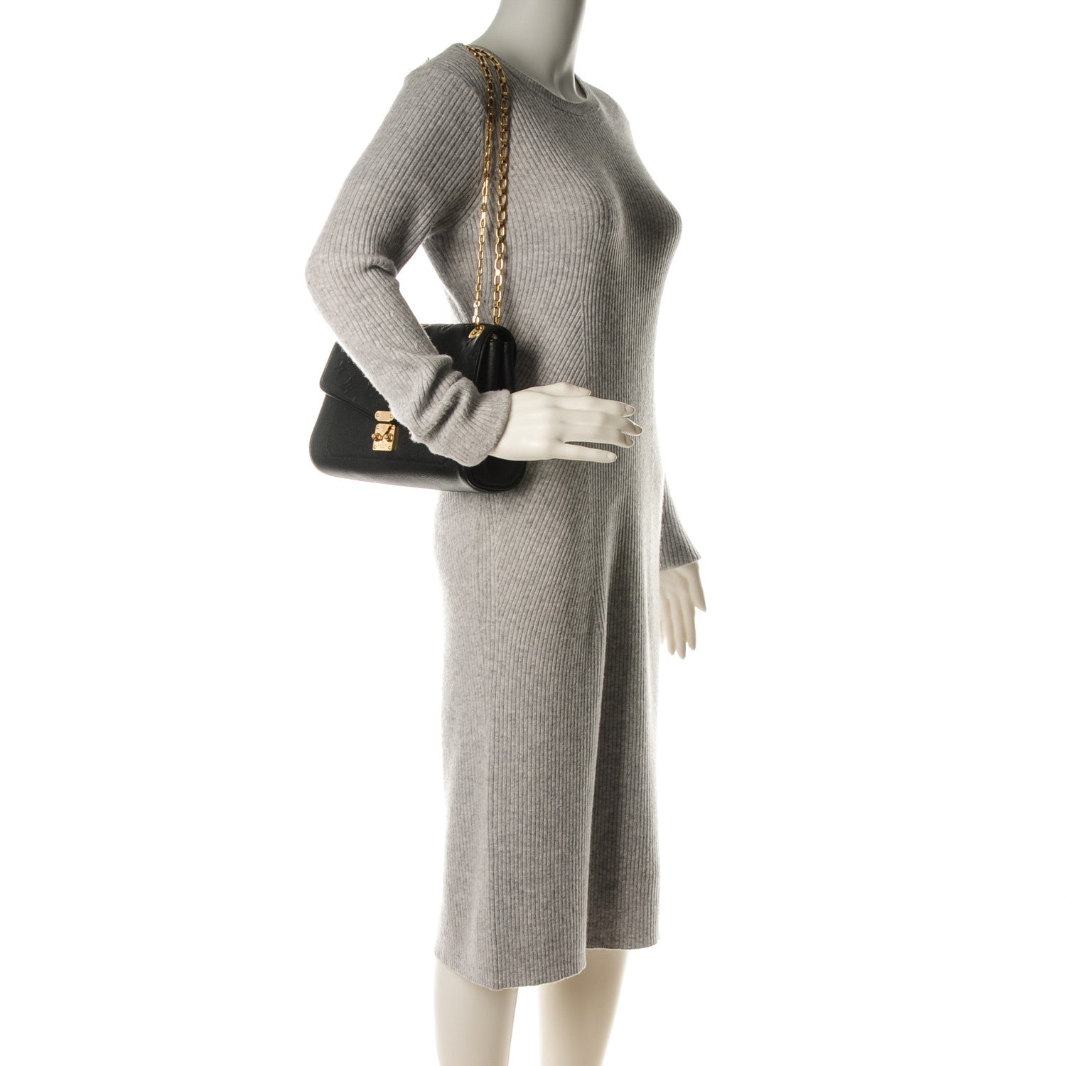 Louis Vuitton Empreinte Saint Germain PM Black 2 of 8