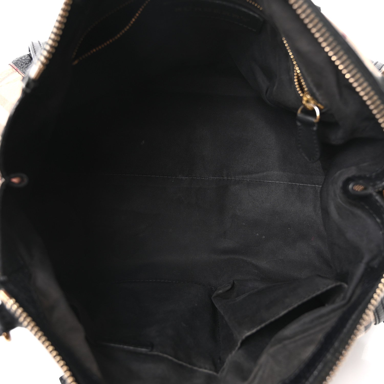 Burberry Haymarket Check Small Gladstone Black 5 of 10