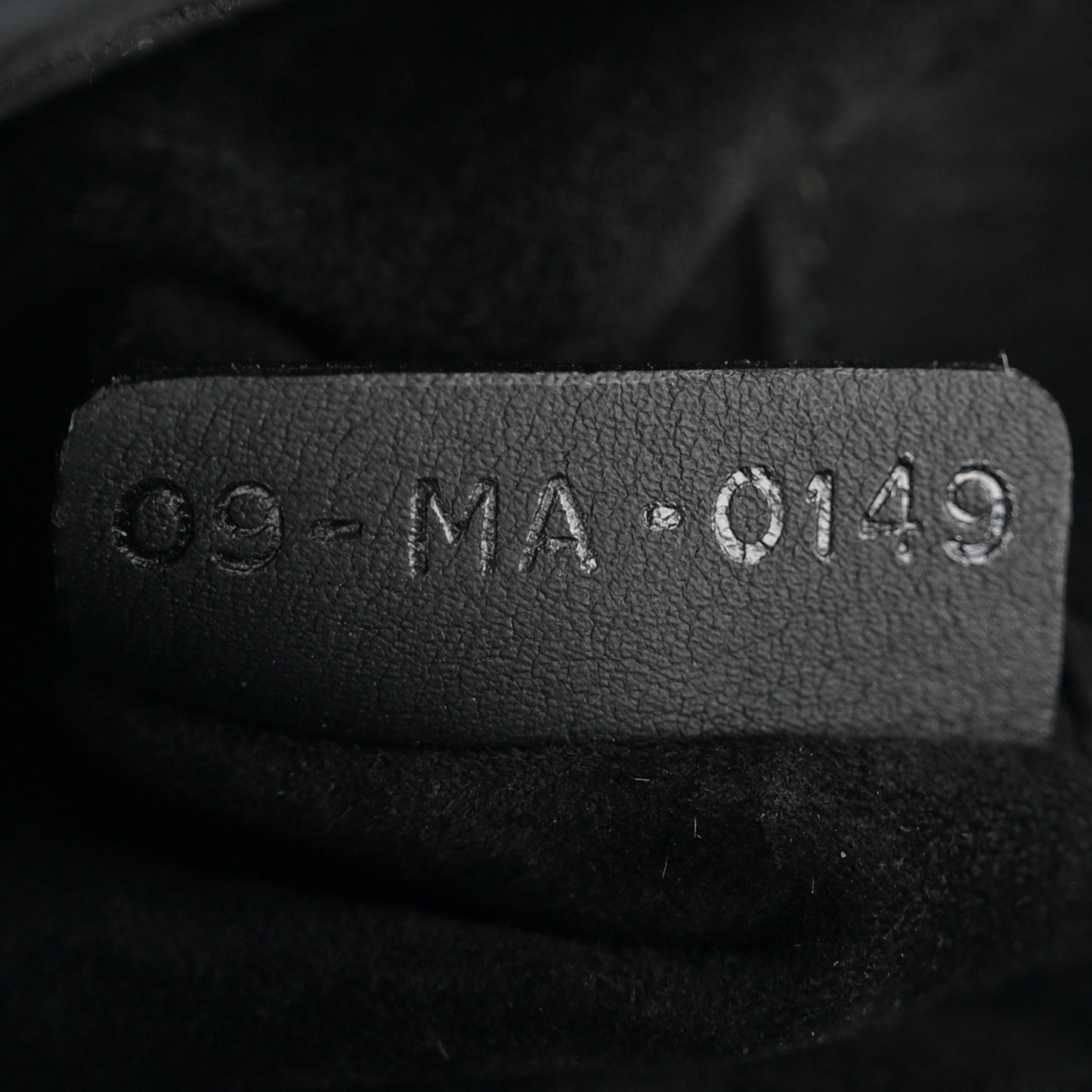 Ultra Matte Calfskin Mini Saddle Bag Black
