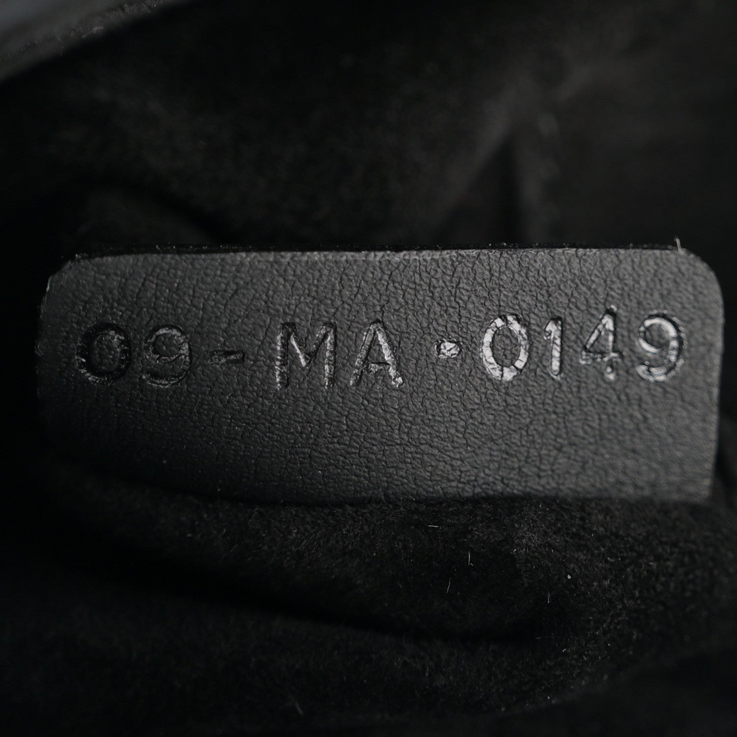 Christian Dior Ultra Matte Calfskin Mini Saddle Bag Black 7 of 12