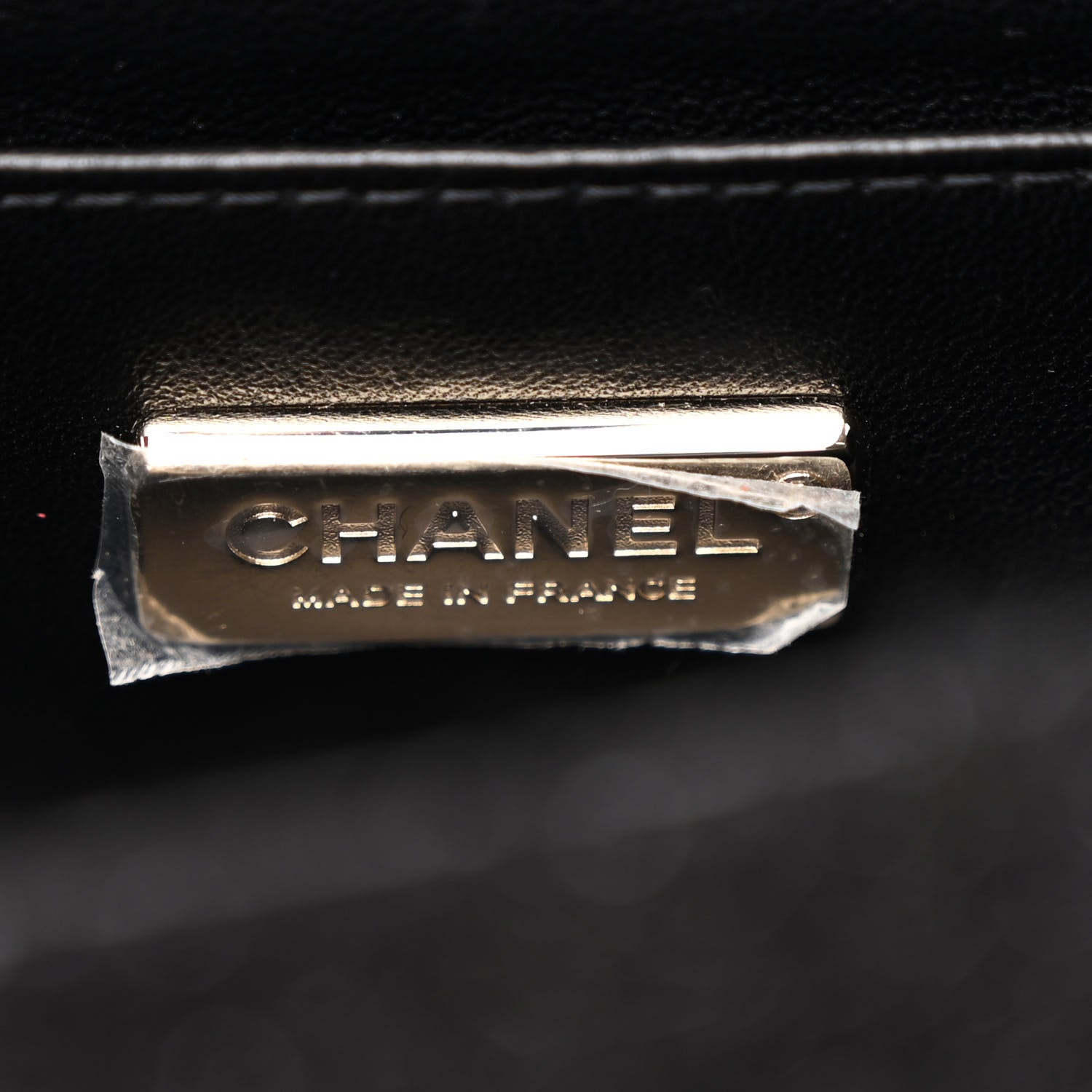 Chanel Boucle Tweed Enamel Charms Mini Rectangular Flap Black 5 of 9