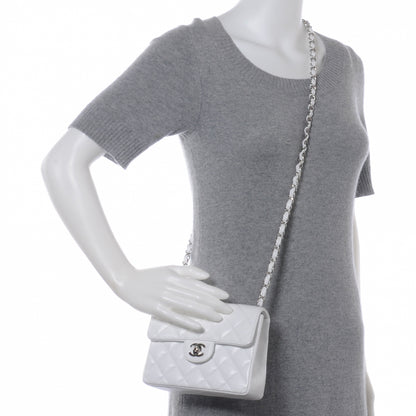 Chanel Caviar Quilted Mini Square Flap White 2 of 8