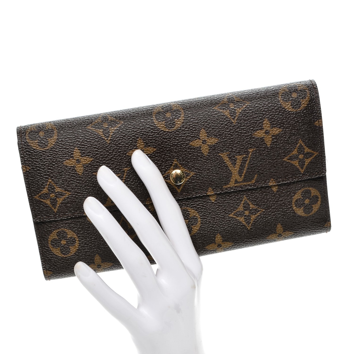 Louis Vuitton Monogram Porte Tresor International Wallet 2 of 7