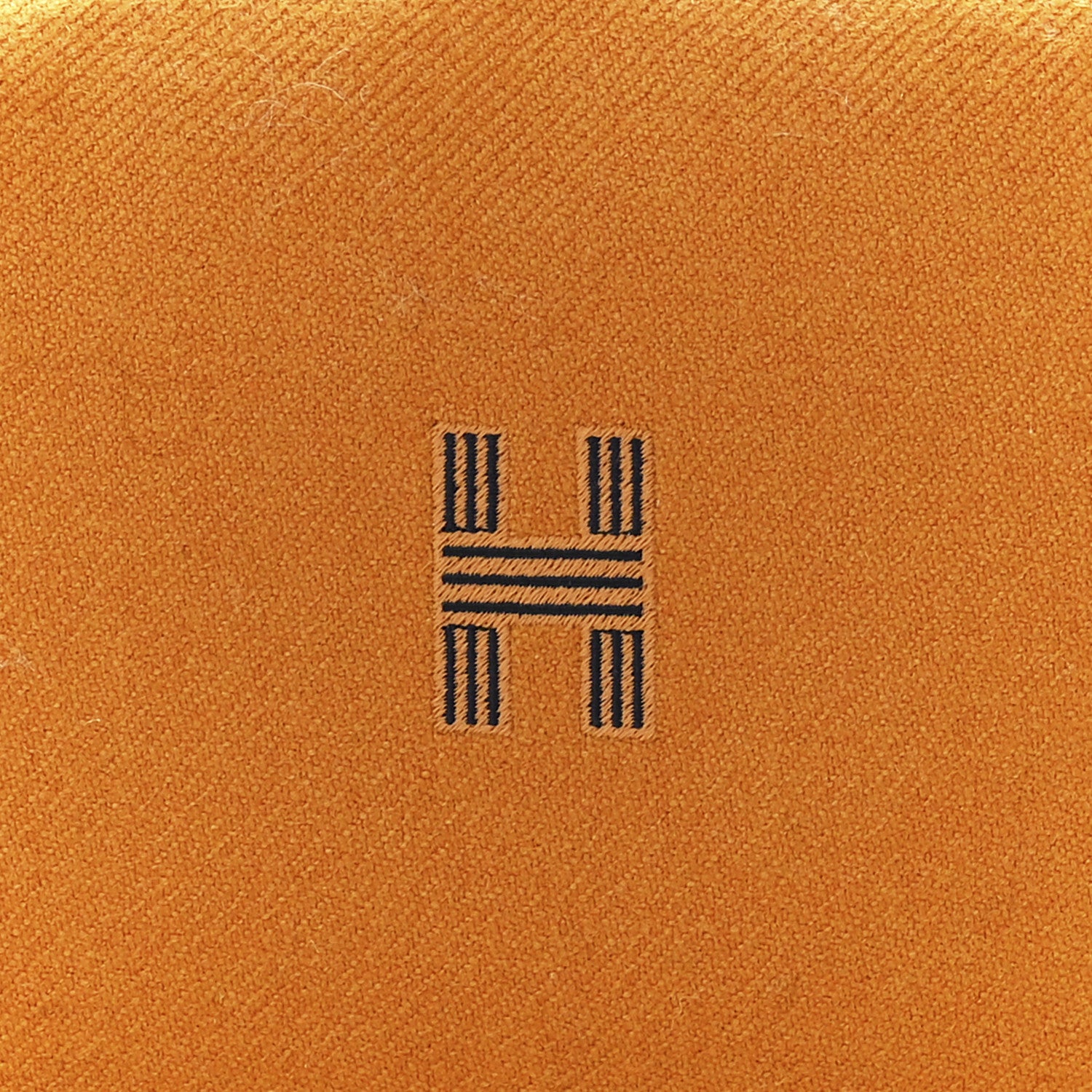 Hermes Wool Large Bride-A-Brac Pouch Coral Ocher Blue 6 of 9