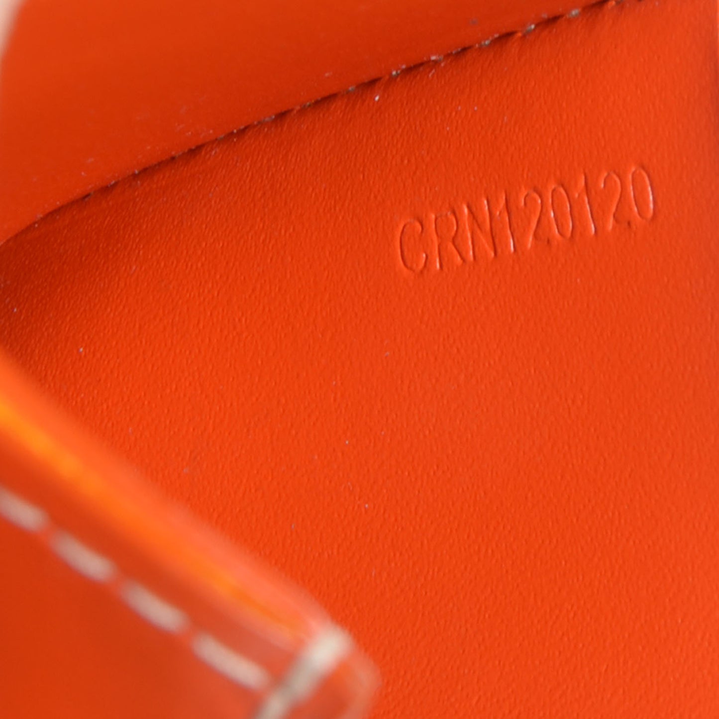 Goyardine Coin Purse Wallet Orange