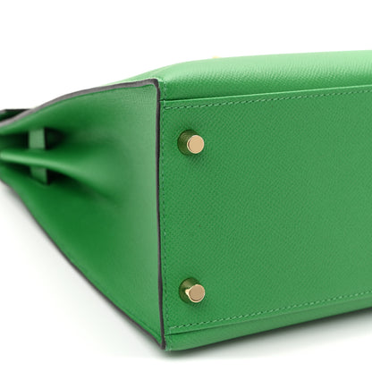 Hermes Epsom Kelly Sellier 32 Bambou 9 of 12