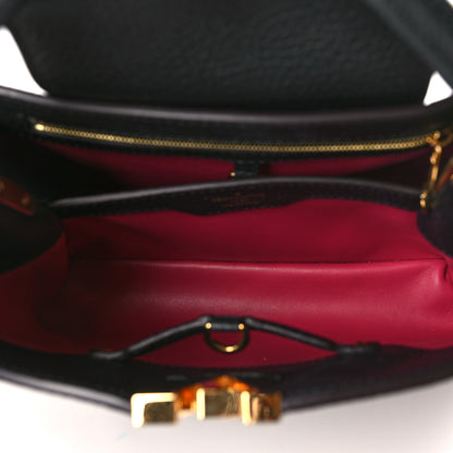 Louis Vuitton Taurillon Capucines BB Black 4 of 8
