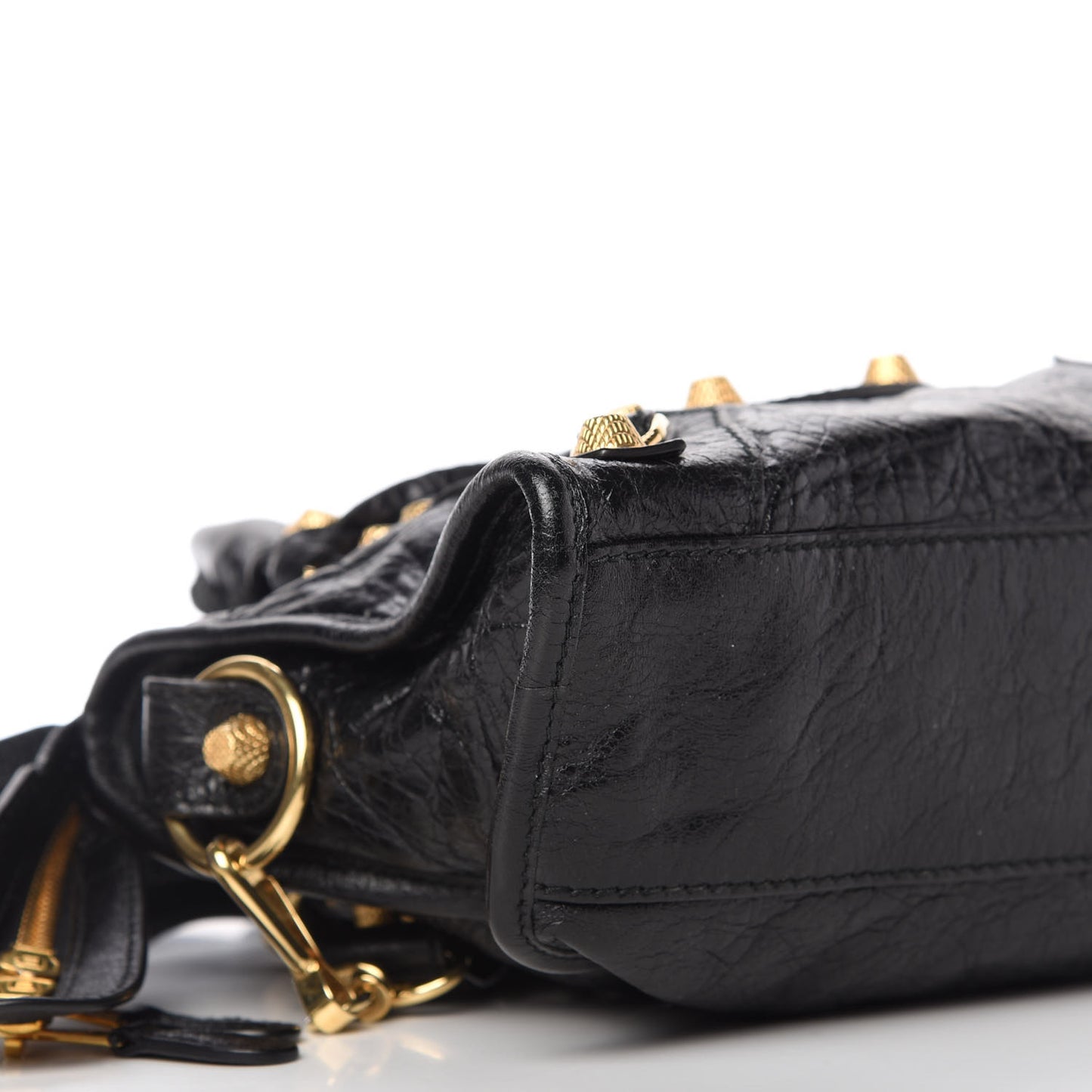 Agneau Giant 12 Gold Hardware Mini City Black