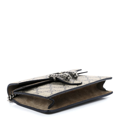 Gucci GG Supreme Monogram Super Mini Dionysus Shoulder Bag Taupe 4 of 10