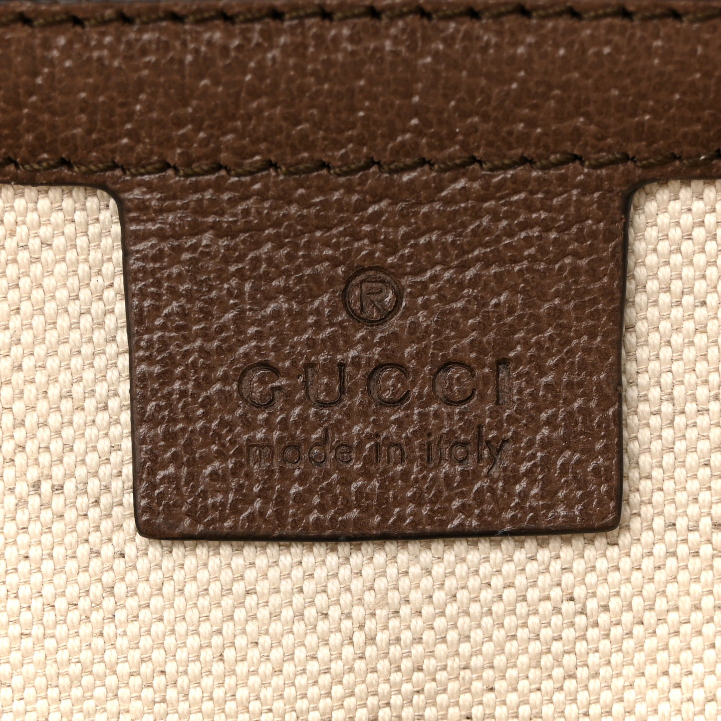 GG Supreme Monogram Calfskin Web Small Ophidia Day BackpacK Beige Ebony New Acero