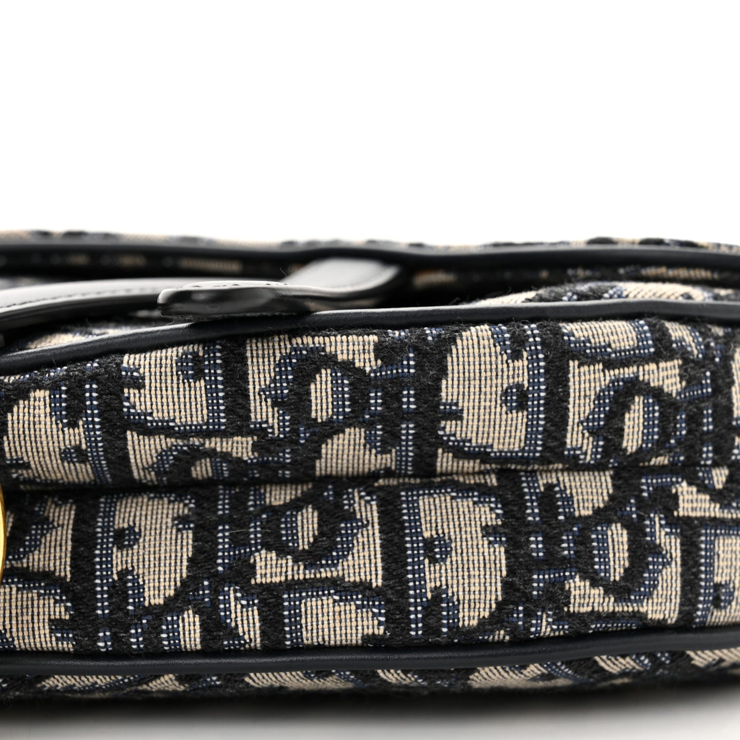 Oblique Mini Saddle Bag Blue