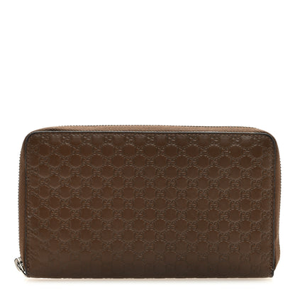 Gucci Shine Microguccissima Zip Around Organizer Wallet Acero 1 of 7