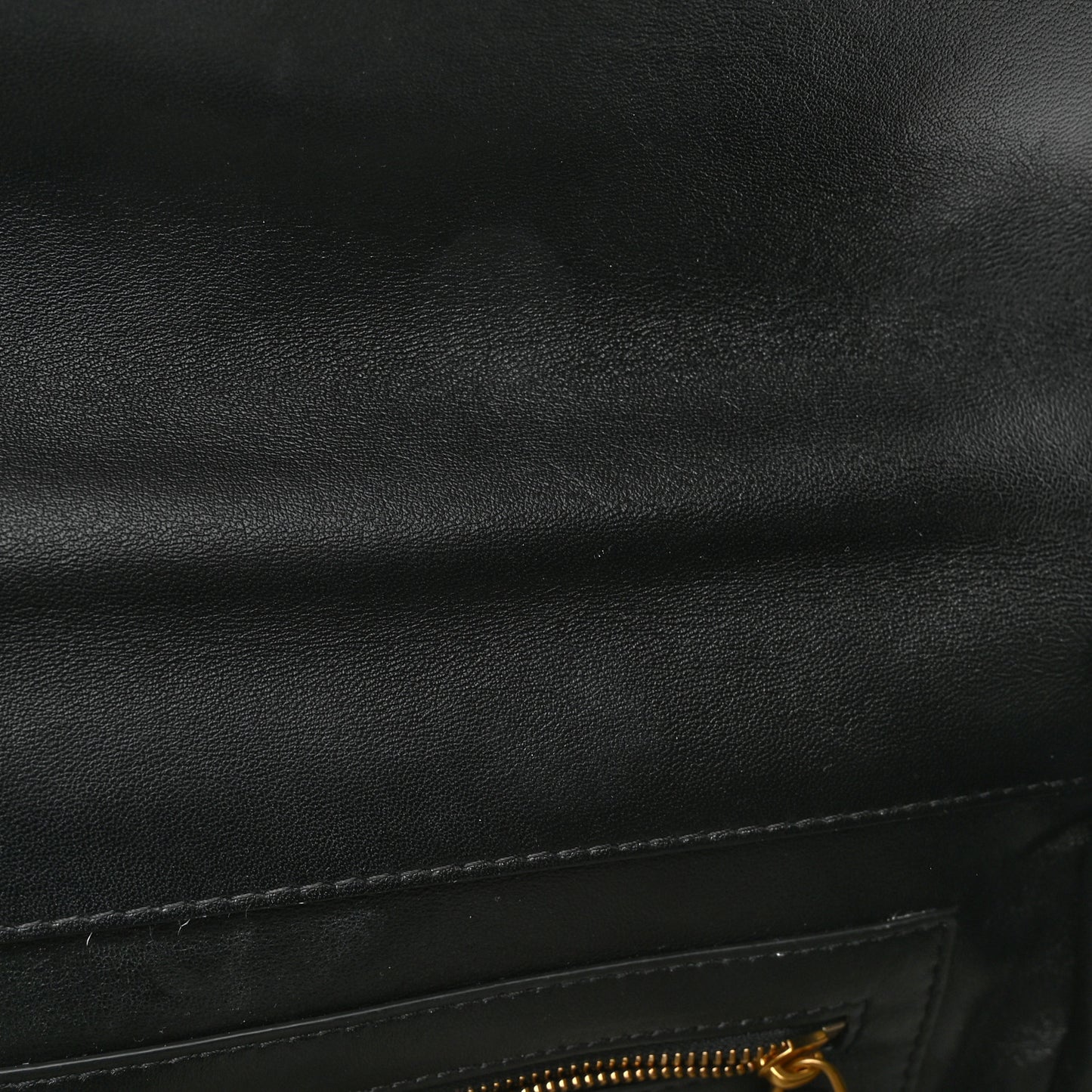 Nappa Large Roman Stud Shoulder Bag Black
