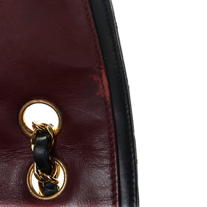 Chanel Lambskin Quilted Medium Single Flap Navy Blue 9 of 15