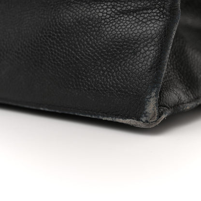 Chanel Caviar CC Shopper Tote Black 17 of 21