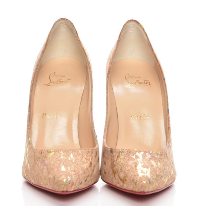 Christian Louboutin Liege Lame Decoltish 100 Pumps 37 Multicolor 2 of 8